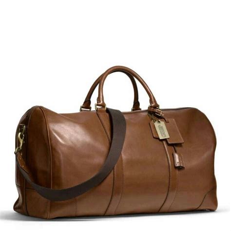 Coach Mens Overnight Bags Iucn Water