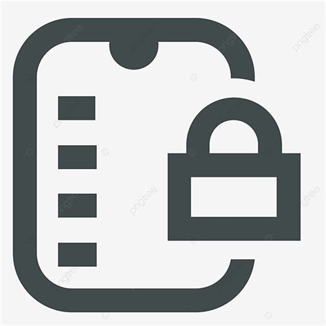 Cerradura De Hierro Seguridad Icono Icono De Teléfono Png Icono