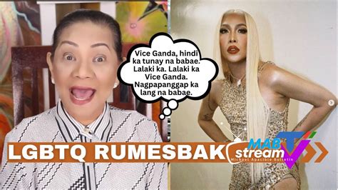 Palayasin Si Cristy Fermin Sa Tv Umiihi Daw Si Vice Ganda Ng Nakatayo