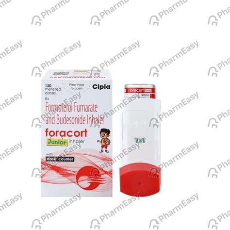 Buy Foracort Junior Box Of 120md Metered Dose Inhaler Online At Flat 15