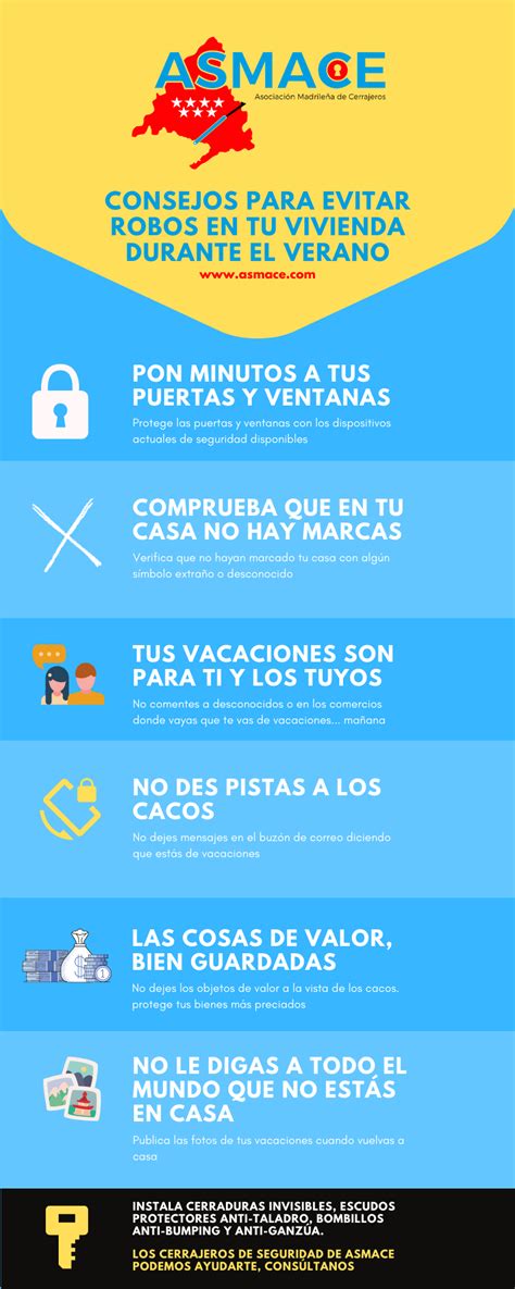 Consejos Para Evitar Robos En Tu Vivienda Durante El Verano