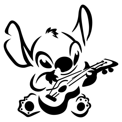 Stitch clipart ukulele, Stitch ukulele Transparent FREE for download on