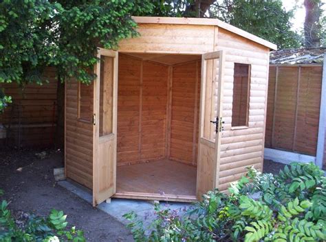 Corner Cabin Shed 6 X 6 Surrey Shed Manufacturer Corner Summer