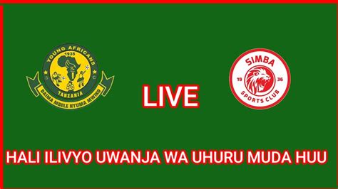 Live Simba Queens Vs Yanga Princess Hali Ilivyo Uwanja Wa Uhuru Youtube