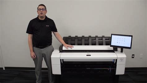 Hp Designjet T Product Overview Youtube