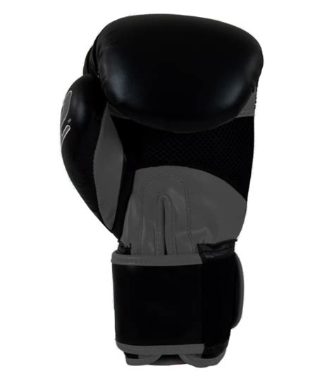 Guantes De Boxeo C2 Con XtraFresh Negro Gris Combat Corner