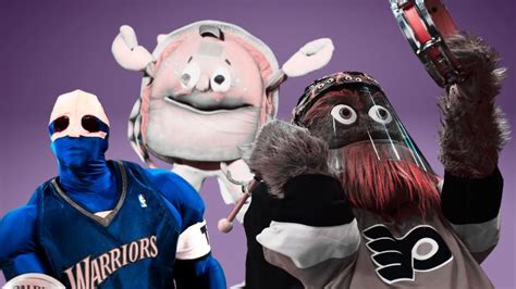 10 of Our Favorite (& Slightly Strange) Pro Sports Mascots