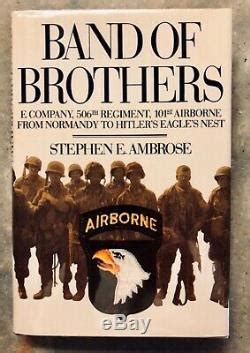 Stephen Ambrose BAND OF BROTHERS signed First Edition 1st Printing