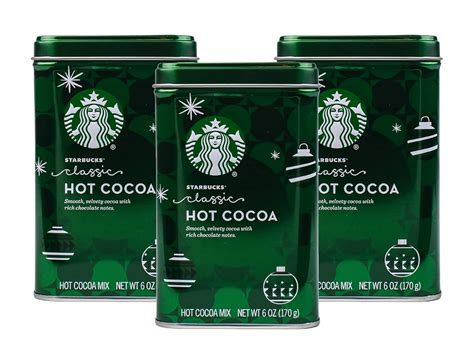 Amazon Starbucks Hot Cocoa Mix 6 Ounce Classic Hot Cocoa