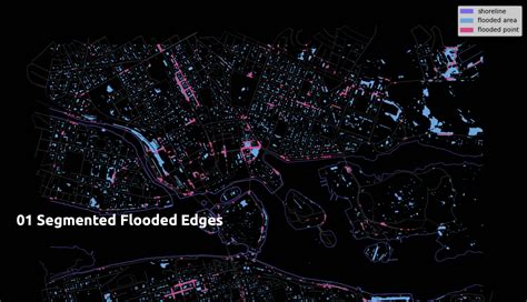 100 Year Flood Risk Road Intersection Classification Iaac Blog