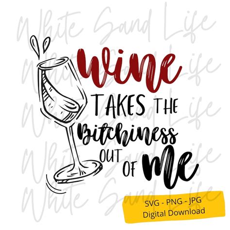 Wine Glass Svg Wine Png Alcohol Svg File Bachelorette Svg Bridal Party Svg Coaster Svg Cut