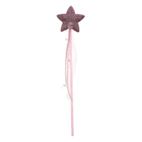 Kids Pink Glitter Star Wand Claires Us