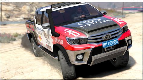 Toyota Hilux 2016 Add Ontuningliveriestemplate Gta5