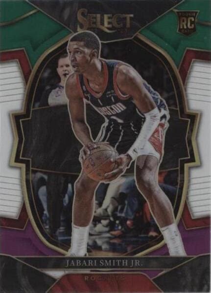 Panini Select Concourse Green White Purple Prizm Jabari