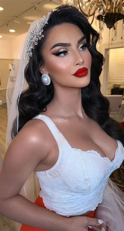 32 Bridal Makeup Ideas For A Radiant Look Vintage Glam Bride