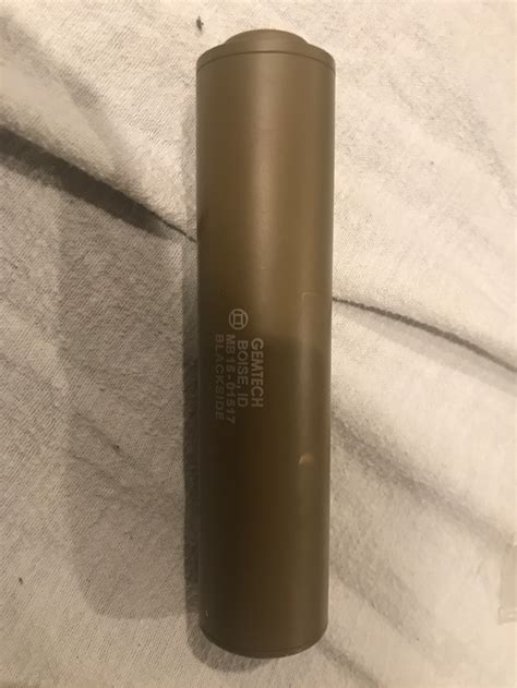 Sold Tan Gemtech Suppressor Hopup Airsoft