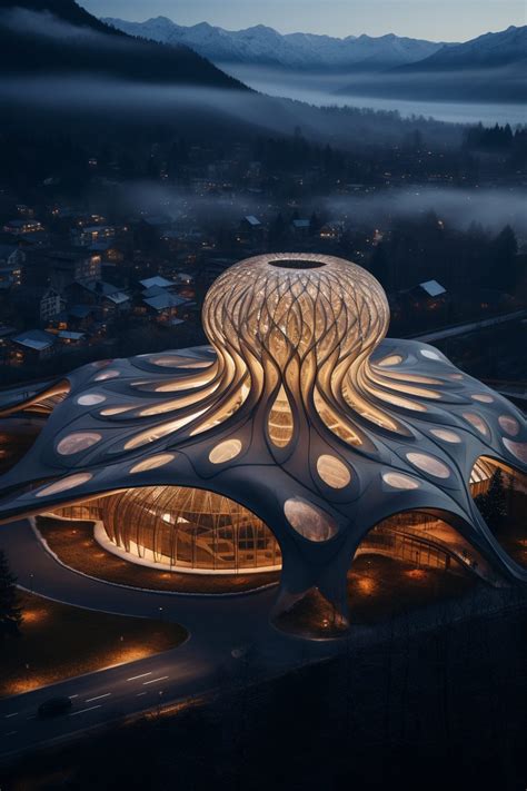 Buildings with Organic Architecture Designs