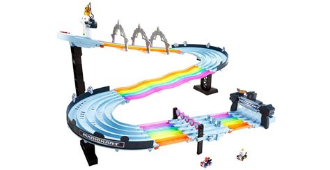Hot Wheels Mario Kart Rainbow Road Set Pre Order Available