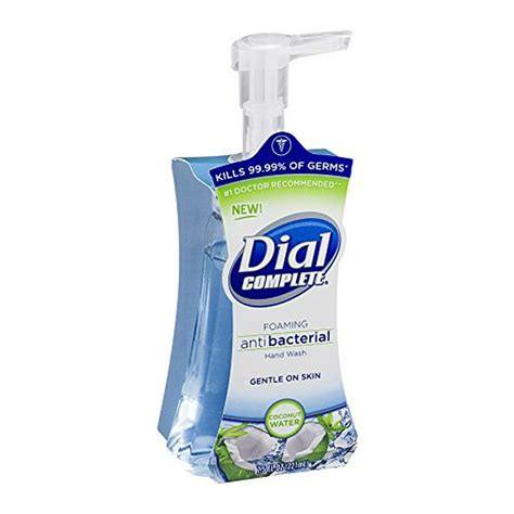 Dial Complete Antibacterial Foaming Hand Soap Coconut Water 7 5 Fluid Ounces