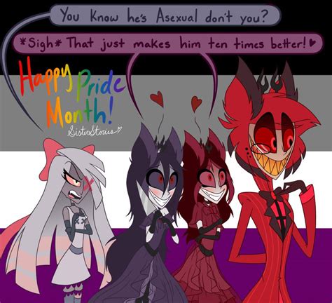 Pride Month Asexual Pride Hazbin Hotel Official Amino