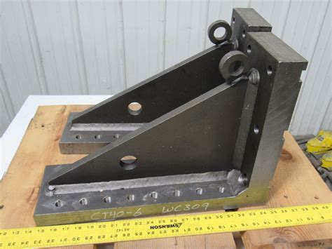 20x14x12 Welded Steel Giant Right Angle Plate Work Holding Fixture