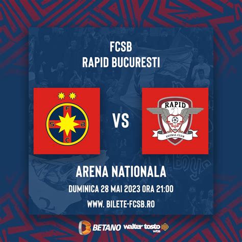 Rapid Bucureşti X Fcsb