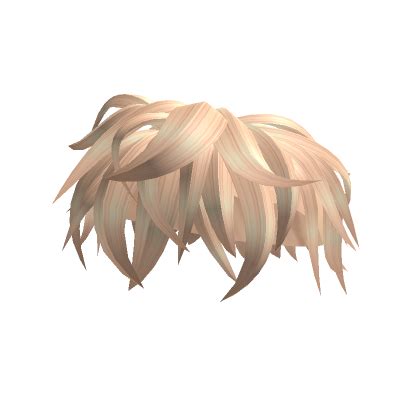 Blonde Messy Hair Roblox Item Rolimon S