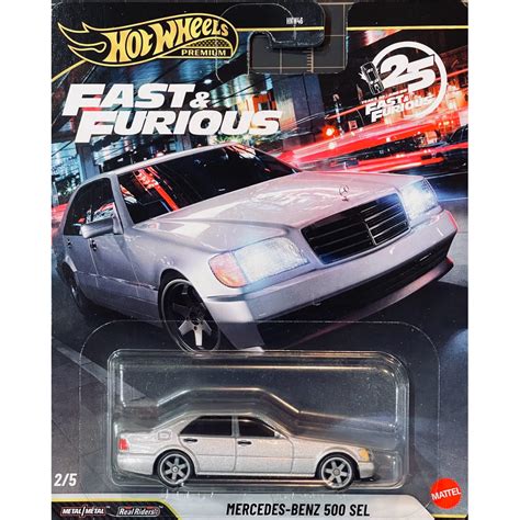 風火輪 Hot Wheels 膠胎 金標 玩命關頭 賓士 MERCEDES BENZ SEL 蝦皮購物