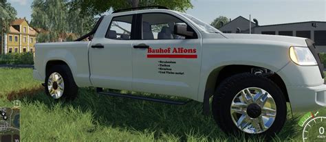 LS19 Bauhof Alfons Pickup erster LS19 mod v 1 PKWs Mod für