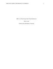 Mkt Fp Part I Final Submission Template Docx Snhu Pet Supply New