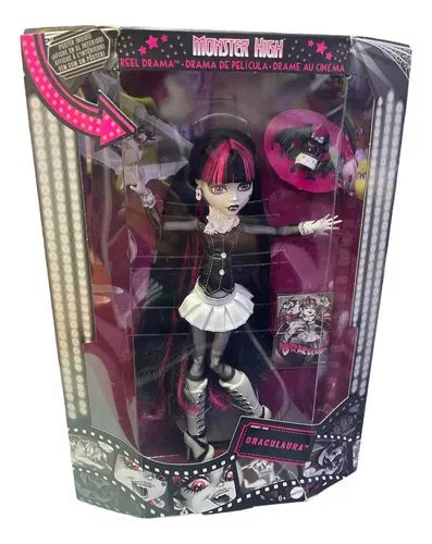 Monster High Draculaura Reel Drama Blanco Y Negro 2022 Envío Gratis