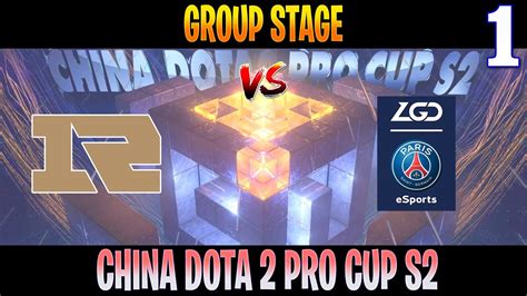 Rng Vs Psg Lgd Game Bo China Dota Pro Cup S Online Dota