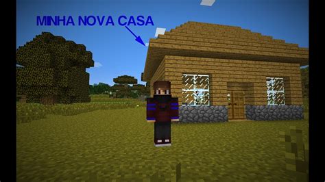 Minha Nova Skin E Construindo Minha Nova Casa Youtube