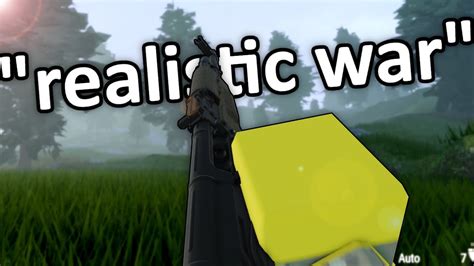 The Worst Realistic War Roblox Fps I Ve Played Youtube