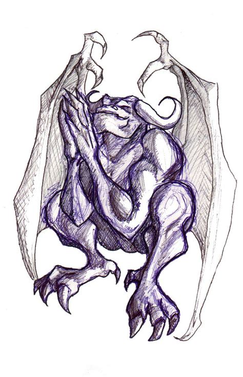 Gargoyle Drawing At Getdrawings Free Download