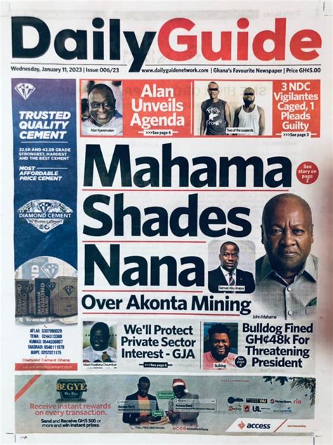 Today S Front Pages Wednesday January 11 2023 MyJoyOnline