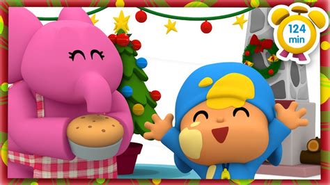 🍩 Pocoyo Em PortuguÊs Do Brasil Doces De Natal 124 Min Desenhos Animados Para Crianças