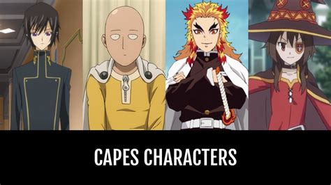 Capes Characters | Anime-Planet