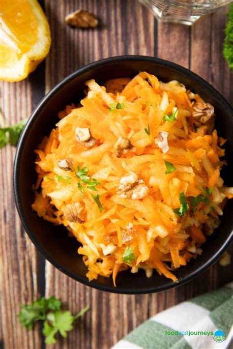 German Carrot Salad Karottensalat Food And Journeys