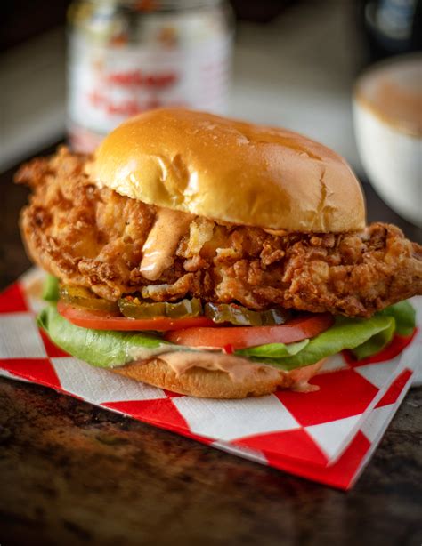 Hot And Spicy Chicken Sandwich