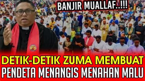 SIAP BANJIR MUALAFDetik2 Ust ZUMA Permalukan Pendeta Bodoh Depan