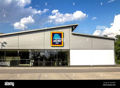 Nrnberg Germany Commercial Sign Of Aldi Store The German Based