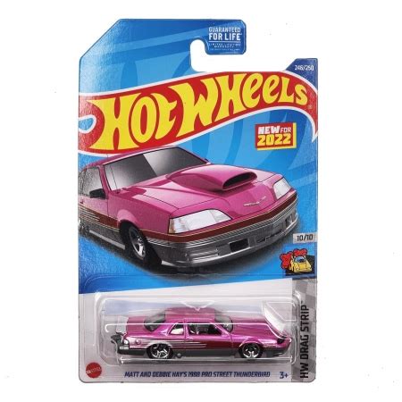 Carro Carrinho Miniatura HCT HW Drag Strip Hot Wheels Escala Mega Saldão