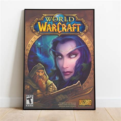 World of Warcraft Box Art Poster, Wow Wall Art & Fine Art Print, Home ...