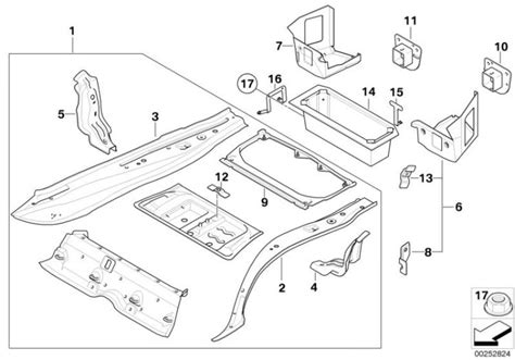 Original BMW Trunk Floor Left 1er F20 HUBAUER Shop De