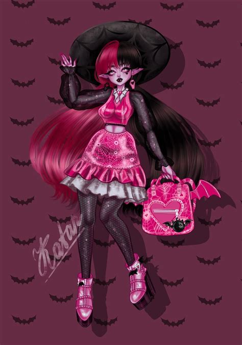 Artstation Draculaura Monster High Fan Art