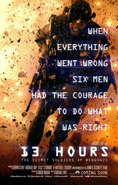 13 Hours The Secret Soldiers Of Benghazi 2016 Poster 1 Trailer Addict