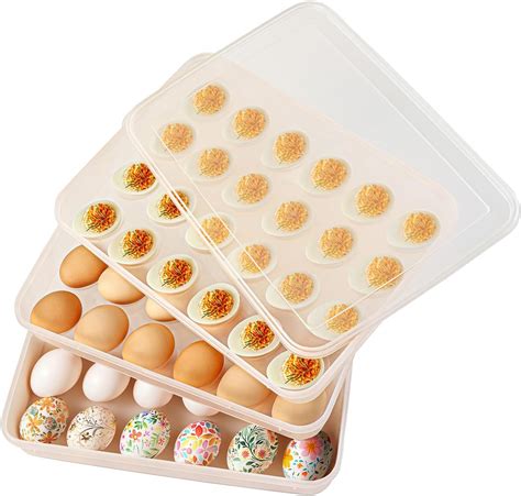 Amazon Deviled Egg Containers With Lid Pack Count Reusable