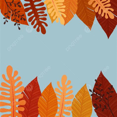 Background Latar Belakang Sederhana Daun Maple Berwarna Warni