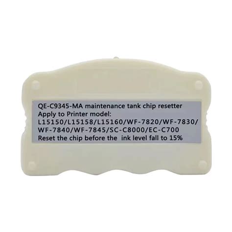 C9345 Maintenance Tank Chip Resetter For Epson Printer ST C8000 L8168